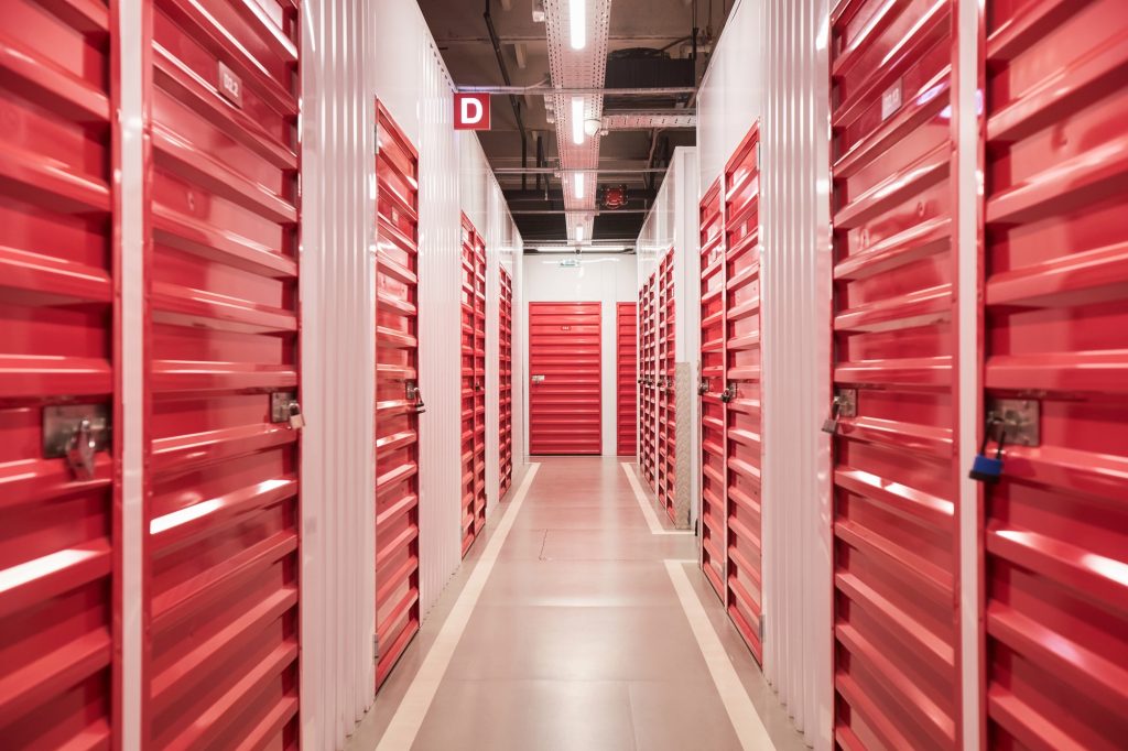 Locked Doors in Storage Facility